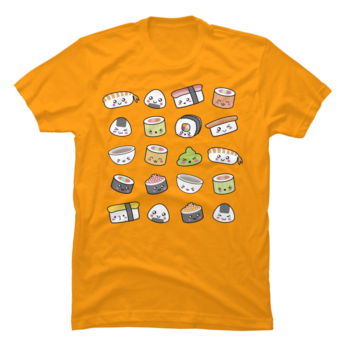 sushi print shirt